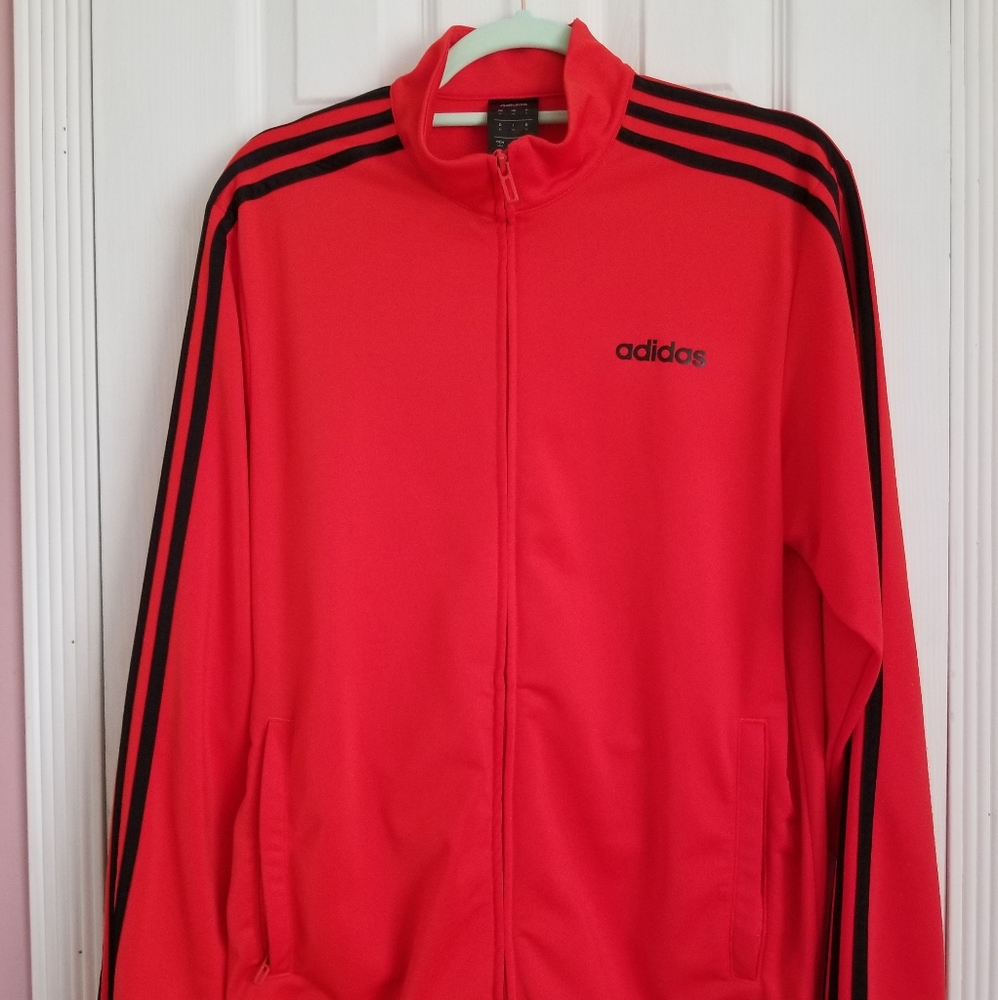 Adidas Track Suit Red